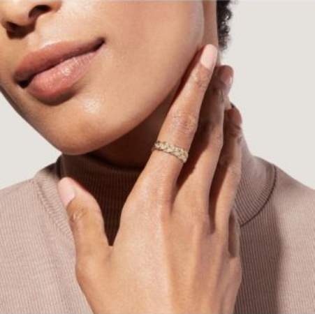 Ana Luisa Textured Ring Chloe Review