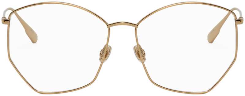 SSENSE Gold DiorStellaire04 Glasses